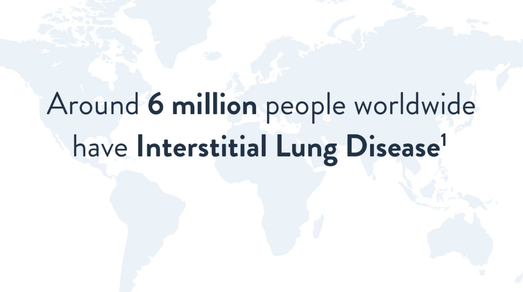 6 million people have ILD world map