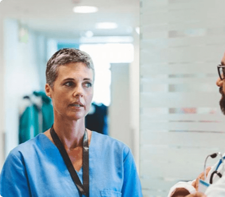 Doctors conversating